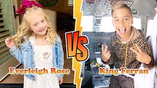 King Ferran (The Royalty Family) VS Everleigh Rose Transformation 👑 New Stars From Baby To 2023