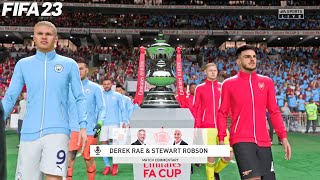 FIFA 23 | Manchester City vs Arsenal - The Emirates FA Cup - PS5 Gameplay