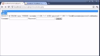 155 SQL Injection Part 5 PHP Tutorials