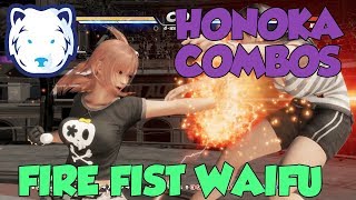 DOA6 | Honoka Combos with inputs