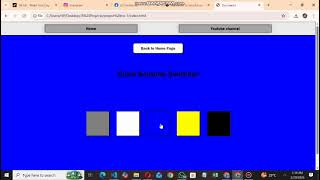 Color Switcher Project Using HTML, CSS & JavaScript | Beginner Frontend Project