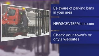 Several towns issue parking bans ahead of Sunday storm