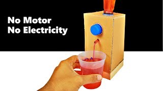 Homemade Soda/Water Dispenser Machine - Without Electricity | Science Exhibition Project