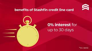 0% interest for up to 30 Days* | Stashfin Credit Line Card