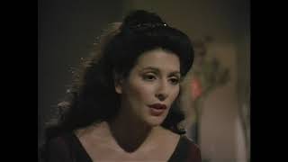 Counselor Troi Visits Tam's in His Quarters