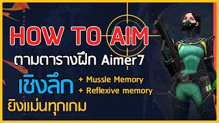 วิธีเล่นยิงปืนเกม FPS ให้เเม่น  +ตารางฝึกตาม Aimer7_ ( ใช้ได้กับทุกเกม )