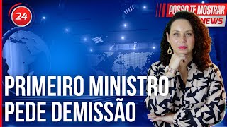 PRIMEIRO MINISTRO DE PORTUGAL APRESENTA DEMISSÃO APÓS ESCÂNDALOS | Demissão de António Costa