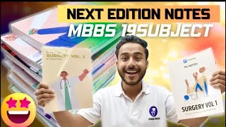 I am Shocked 😱 Notes Next Edition | Unboxing MBBS 19 Subjects Notes | Prepladder Notes Next Edition