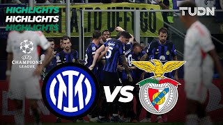 Inter vs Benfica - HIGHLIGHTS | UEFA Champions League 2023/24 | TUDN