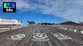 4K みなとみらい 横浜港大さん橋を倍速散歩 | Yokohama Osanbashi | 2024年11月 | 東京倍速散歩 10倍速