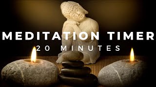 20 Minute Meditation Timer | Unguided | No Music