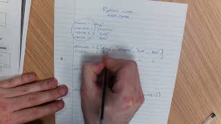 GCSE Computer Science - Python 1D List / 1D Array