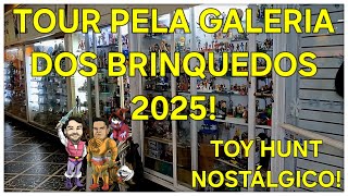 ROSMITOUR - TOY HUNT NA GALERIA DOS BRINQUEDOS EM SP! COLECIONÁVEIS, FIGURAS VINTAGE E MAIS! EP 06