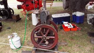 4hp myrick and 6.5 blackstone at Loyalsock Valley Antique Machinery Show