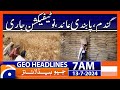 Import and export of wheat was banned| Geo News at 7 AM Headlines | 13th July 2024