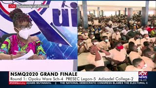 NSMQ2020 Grand Finale Part 1: OWASS, ADISCO and PRESEC Legon battle for trophy (8-10-20)