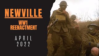 In the Trenches of Newville - WW1 Reenactment, April 2022