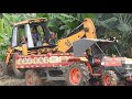 tractor kubota jcb works together kubota l4508 tractor videos swami tractors