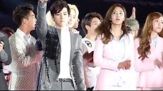 [FULL FANCAM] 140607 EXO \u0026 SNSD at 2014 Dream Concert Ending