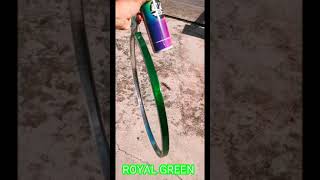 Ez Chrome Spray ROYAL GREEN COLOUR\