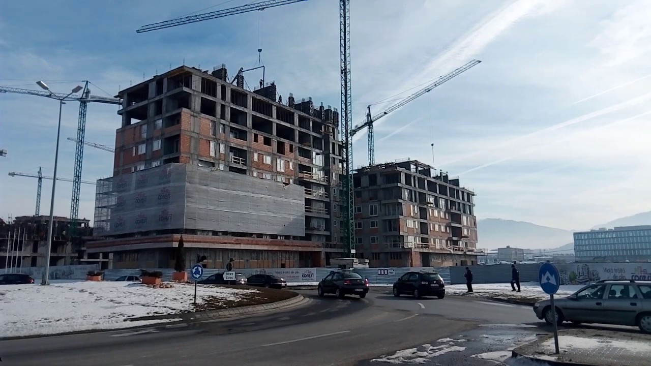 Construcții Coresi Avantgarden Brasov - YouTube