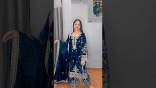 Meesho velvet suit || velvet kurta set || winter suit || wedding special #meeshohaul #meesho