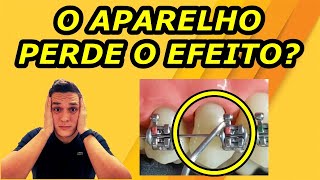 SE QUEBRAR UMA PEÇA DO APARELHO ORTODÔNTICO ELE PERDE O EFEITO?