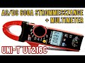 UNI-T UT216C AC/DC 600A Zangenmultimeter, Strommesszange, Multimeter Tutorial, Bedienung, Stromzange