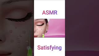 Satisfying Full Blackhead Treatment At Home ASMR skincare animation丨Part ( 2 ) #shortsvideo #shorts