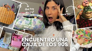 Abriendo una caja de hace 30 años - Vuelvo a mi antigüa habitación | @patrizienta