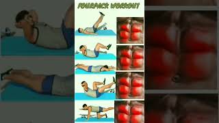 4 PACK ABS For Beginners You Can Do Anywhere |  Abdominal Exercise at Home #short #youtubeshort