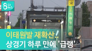 [G1뉴스]이태원발 재확산.. 상경기 '급랭'