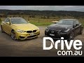 BMW M4 v Lexus RC F Review | Drive.com.au