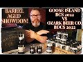 Barrel Aged Stout Blind Goose Island BCS 2022 vs Ozark Beer Co  BDCS 2022