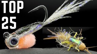 Catch More Fish This SPRING! | TOP 25 Flies!