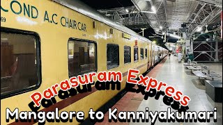 Parasuram Express train journey | Mangaluru ctl to payyanur