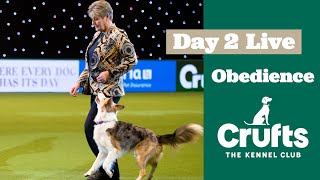 Obedience Day 2 LIVE | Inter-Regional Obedience | Crufts 2025