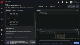 Codewars CSV representation of array