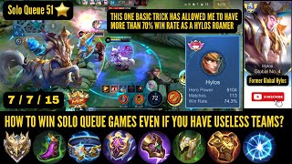 THIS ONE BASIC TRICK AS ROAM HYLOS HAS ALLOWED ME TO HAVE MORE THAN 70% WIN RATE IN SOLO QUEUES!