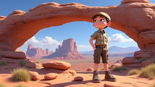 Arches 🌄 Leo’s Adventures in Arches National Park | Fun & Educational Story for Kids! 🏜️ Park