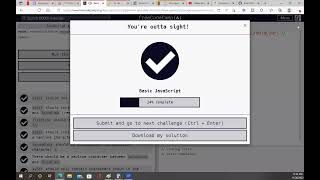 Basic JavaScript: Strings (Part 1)