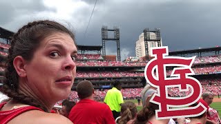 TRAPPED AT MLB BASEBALL GAME FOR TORNADO! *Not Clickbait* (Vlog #100) *WARNING*