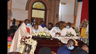 #BURIAL CEREMONY OF ARCHBISHOP OF KAMPALA DR. CYPRIAN  LWANGA KIZITO AT LUBAGA CATHEDRAL