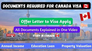 Documents required for Canada Study Visa 🇨🇦 | Study in Canada | Nepali 🇳🇵in Canada