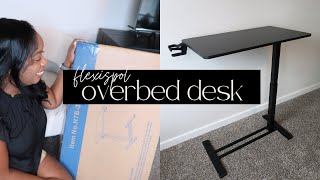 FLEXISPOT OVERBED DESK Assembly and First Impressions!