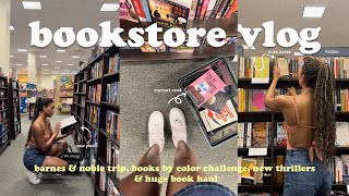 end of summer bookstore vlog🌈✨📖spend the day book shopping at barnes & noble with me + big book haul