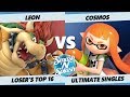 SNS5 SSBU - LeoN (Bowser) Vs. PG | Cosmos (Inkling, Corrin) Smash Ultimate Losers Top 16