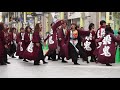 岡山うらじゃ連楽鬼練り踊り〔２０１７たかまつよさこい〕田町商店街会場