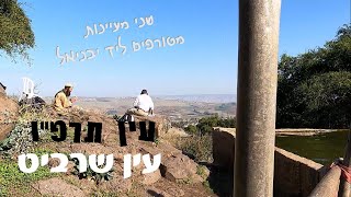 שני מעיינות מדהימים ליד יבניאל . עין תרפ\