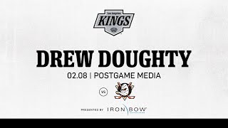 Defenseman Drew Doughty | 02.08 LA Kings fall to Anaheim Ducks in a Shootout